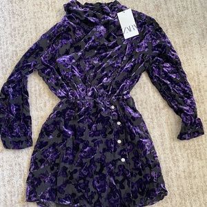 Zara long sleeve dress